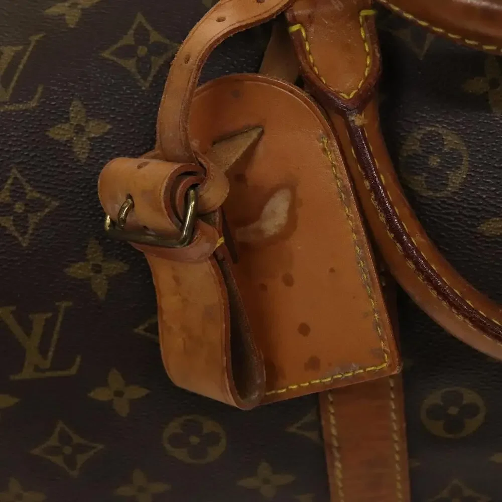 LOUIS VUITTON Monogram Keepall 55 Boston Bag M41424